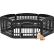 Show in main carousel: IRIS 4-6 Panel Dog Exercise Playpen with Door, 24-in, Black, 6-panel slide 1 of 11