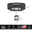 Show in main carousel: IRIS 4-6 Panel Dog Exercise Playpen with Door, 24-in, Black, 6-panel slide 2 of 11