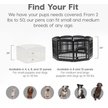 Show in main carousel: IRIS 4-6 Panel Dog Exercise Playpen with Door, 24-in, Black, 6-panel slide 9 of 11