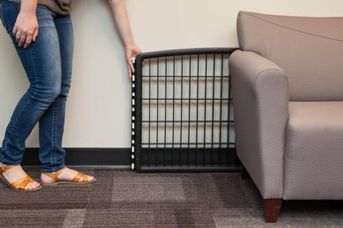 Show full view: IRIS 4-8 Panel Dog Exercise Playpen with Door, 24-in, Black slide 6 of 10