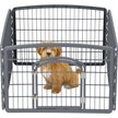 Show in main carousel: IRIS 4-8 Panel Dog Exercise Playpen with Door, 24-in, Dark Gray slide 1 of 11