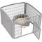 Show in main carousel: IRIS 4-8 Panel Dog Exercise Playpen with Door, 24-in, Light Gray slide 1 of 11