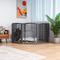 Show in main carousel: IRIS 4-8 Panel Dog Exercise Playpen with Door, 34-in, Dark Gray slide 7 of 11