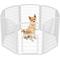 Show in main carousel: IRIS 4-8 Panel Dog Exercise Playpen with Door, 34-in, White slide 1 of 11