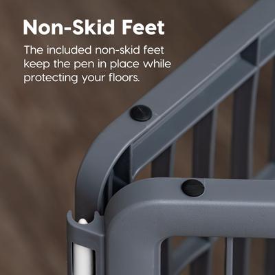 Show full view: IRIS 4-Panel Dog Exercise Playpen, 24-in, Gray slide 5 of 11