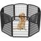 Show in main carousel: IRIS 8-Panel Dog Exercise Playpen, 34-in, Black slide 1 of 10