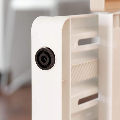 Show full view: IRIS Adjustable Small & Medium Breed Dog Gate, 24-39-in, White, 2 count slide 5 of 10