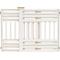 Show in main carousel: IRIS Adjustable Small & Medium Breed Dog Gate, 24-39-in, White, 2 count slide 6 of 10