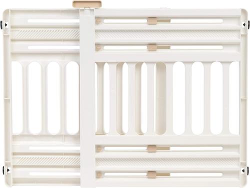 Show full view: IRIS Adjustable Small & Medium Breed Dog Gate, 24-39-in, White, 2 count slide 6 of 10