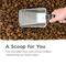 Show in main carousel: IRIS WeatherPro Airtight Dog, Cat & Bird with Scoop Food Storage Container, Gray & Black, 37.5-lb slide 8 of 11