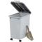 Show in main carousel: IRIS WeatherPro Airtight Attachable Wheels & Scoop Dog, Cat & Bird Food Storage Container, Gray, 30-lbs slide 9 of 11