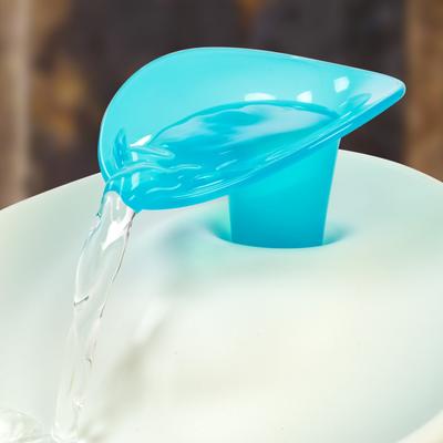 Show full view: IRIS Dog & Cat Two Flow Options Automatic Water Fountain, Blue, 44-oz slide 6 of 11