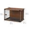 Show in main carousel: IRIS Dog Crate Furniture, End Table, Dog Crate, Dark Brown, Medium slide 6 of 10