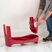 Show in main carousel: IRIS Elevated Dog Feeder with Attachable Feet, Red, 8-cup slide 7 of 9