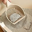 Show in main carousel: IRIS Jumbo Cat Litter Scoop with Comfort Handle Sturdy Smooth Plastic Finish, Almond slide 3 of 6