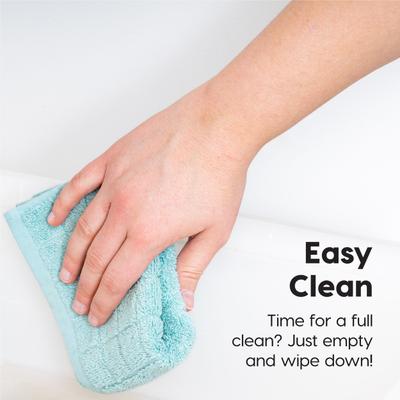 Show full view: IRIS Large Open Top Cat Litter Pan, Pearl slide 5 of 9