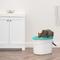 Show in main carousel: IRIS Large Round Top Entry Cat Litter Box & Scoop, White/Green slide 3 of 9
