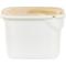 Show in main carousel: IRIS Large Square Top Entry Cat Litter Box, White/Beige slide 6 of 10