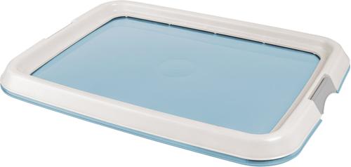 Show full view: IRIS Non-skid Dog Plastic Training Pad Holder, Blue, Medium slide 7 of 10