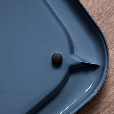 Show full view: IRIS Non-skid Dog Plastic Training Pad Holder, Navy, Large slide 7 of 10