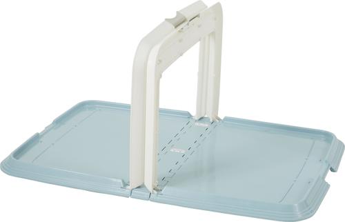 Show full view: IRIS Non-Skid Dog & Puppy Training Pee Pad Holder, Blue, X-Large slide 3 of 11