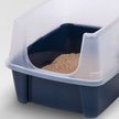 Show in main carousel: IRIS Open Top Cat Litter Box with Scatter Shield, Navy, Large slide 6 of 13