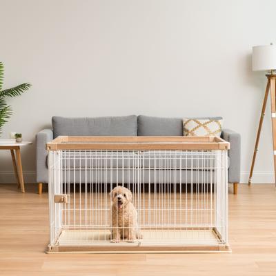 Show full view: IRIS Open Wire Dog Pen, Large slide 4 of 12