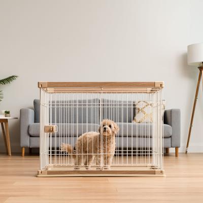 Show full view: IRIS Open Wire Dog Pen, Medium slide 3 of 11