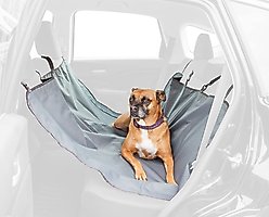 IRIS Pet Cat & Dog Car Seat Cover, Gray, 53-in