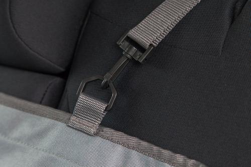 Show full view: IRIS Pet Cat & Dog Car Seat Cover, Gray, 53-in slide 4 of 6