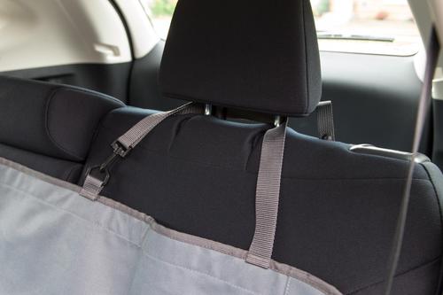 Show full view: IRIS Pet Cat & Dog Car Seat Cover, Gray, 53-in slide 5 of 6