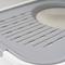 Show in main carousel: IRIS Square Top Entry Cat Litter Box with Scoop, Large, White slide 10 of 12