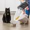 Show in main carousel: IRIS WeatherPro Airtight Dog, Cat & Bird Food Storage Container, Clear & Black, 6-lb slide 5 of 11