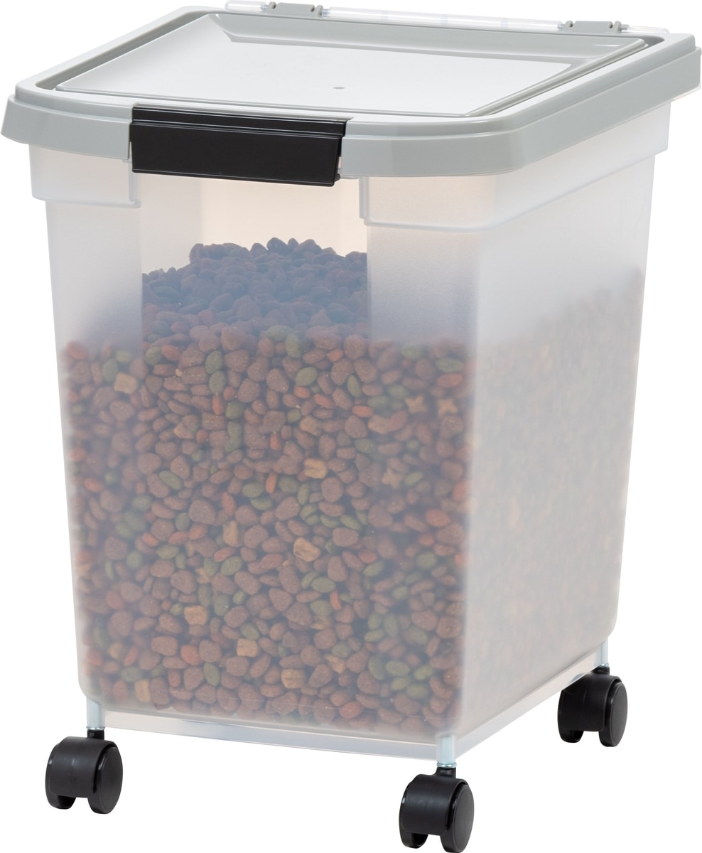 IRIS WeatherPro Airtight Dog, Cat Bird Food Storage Container