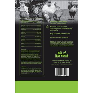 Iron Horse Egg Enhancer Poultry Supplement Powder, 2-lb bag
