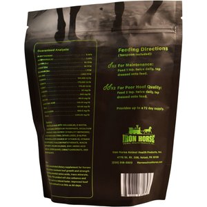 Iron Horse Hoof-N-Sole Powder Horse Supplement, 1.5-lb bag