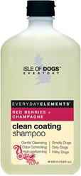 Isle of Dogs Clean Coating Shampoo for Dogs, 16.9-fl oz bottle