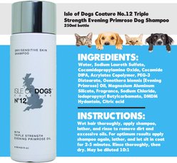 Isle of Dogs Coature No.12 Triple Strength Evening Primrose Dog Shampoo, 250-ml bottle slide 2 of 2