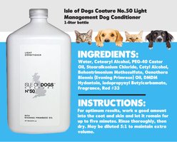 Isle of Dogs Coature No.50 Light Management Dog Conditioner, 1-L bottle slide 2 of 2