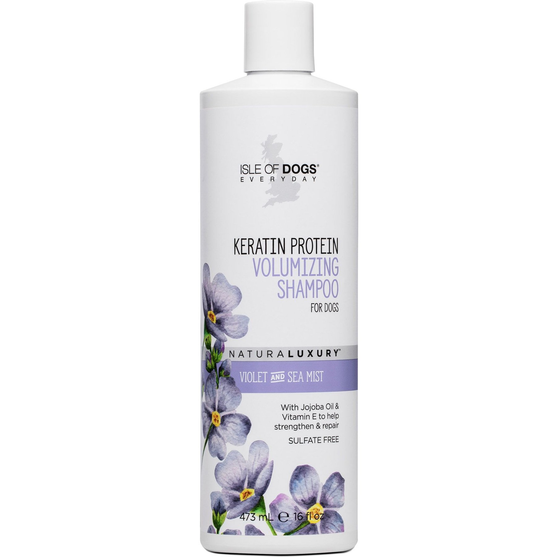Isle of Dogs Keratin Volumizing Shampoo for Dogs, 16-fl oz bottle