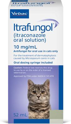 Itrafungol (itraconazole) Oral Solution for Cats, 10-mg/mL