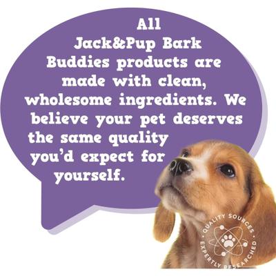 Show full view: Jack & Pup Bark Buddies Pro-Digest Dog Supplement, 60 count slide 8 of 8