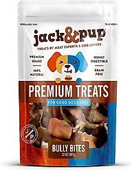 Jack & Pup Bully Bites Dog Treats, 2-lb bag
