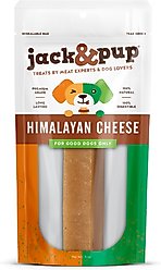 Jack & Pup Himalayan Yak Cheese Dog Treat, 4-oz bag