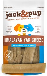 Jack & Pup Himalayan Yak Cheese Dog Treats, 2-lb bag