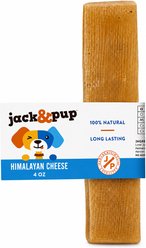 Jack & Pup Himalayan Yak Cheese Dog Treats, 4-oz single