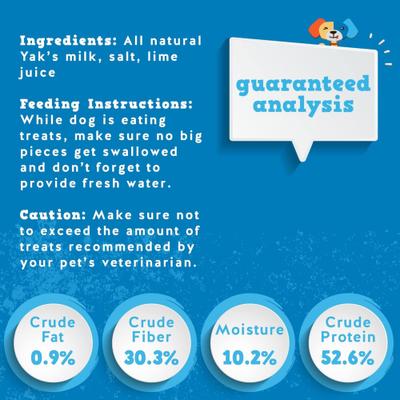 Show full view: Jack & Pup Himalayan Yak Cheese Dog Treats, 4-oz single slide 6 of 8