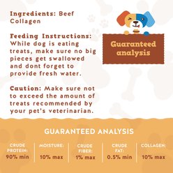 Jack & Pup Long Lasting 6-inch Braided Beef Collagen Stick Dog Chews slide 2 of 8