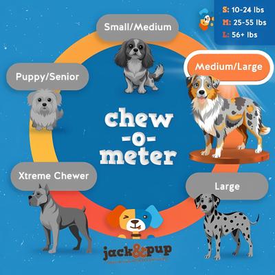 Show full view: Jack & Pup Odor Free 12" Thick Beef Bully Sticks, 3 count slide 5 of 8