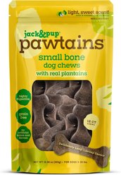 Jack & Pup Pawtains Bone Dog Chew, Small, 12 count